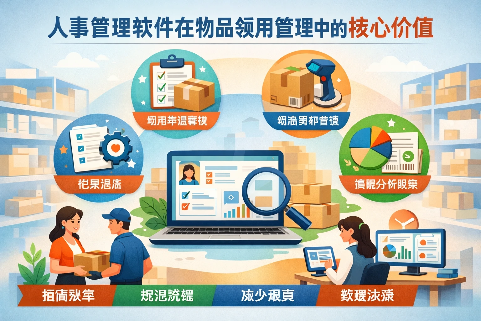 人事管理软件在物品领用管理中的核心价值