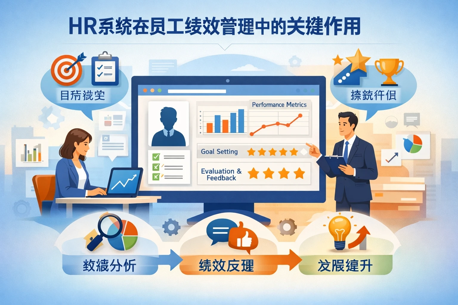 HR系统在员工绩效管理中的关键作用