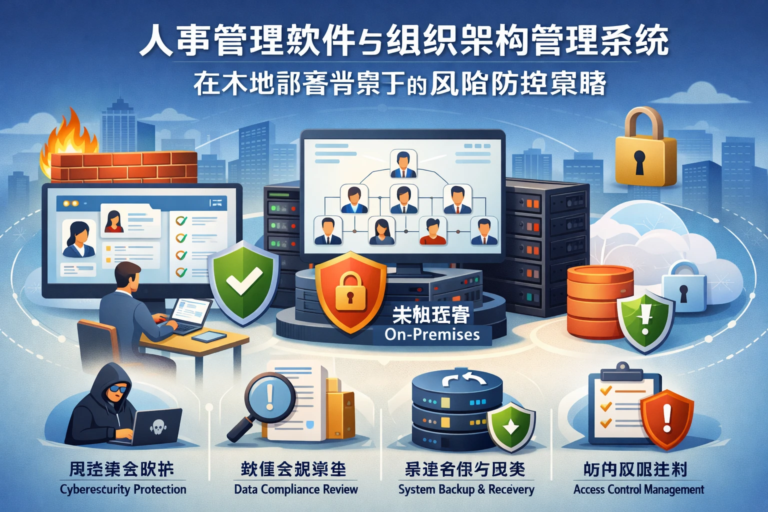 人事管理软件与组织架构管理系统在本地部署背景下的风险防控策略