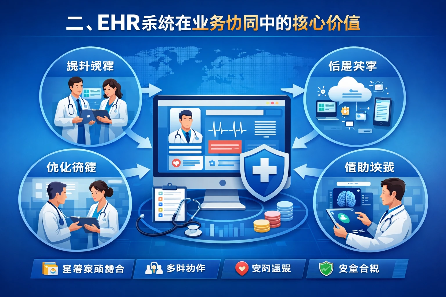 二、EHR系统在业务协同中的核心价值