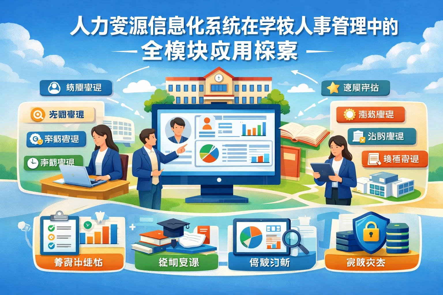 人力资源信息化系统在学校人事管理中的全模块应用探索