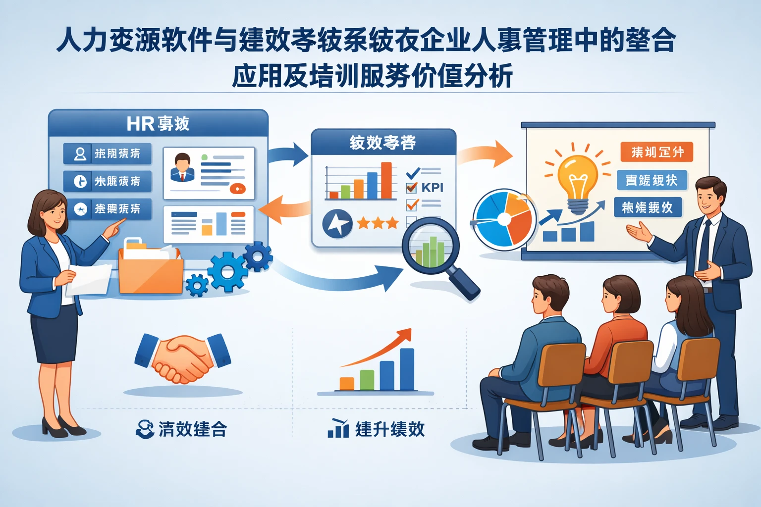 人力资源软件与绩效考核系统在企业人事管理中的整合应用及培训服务价值分析