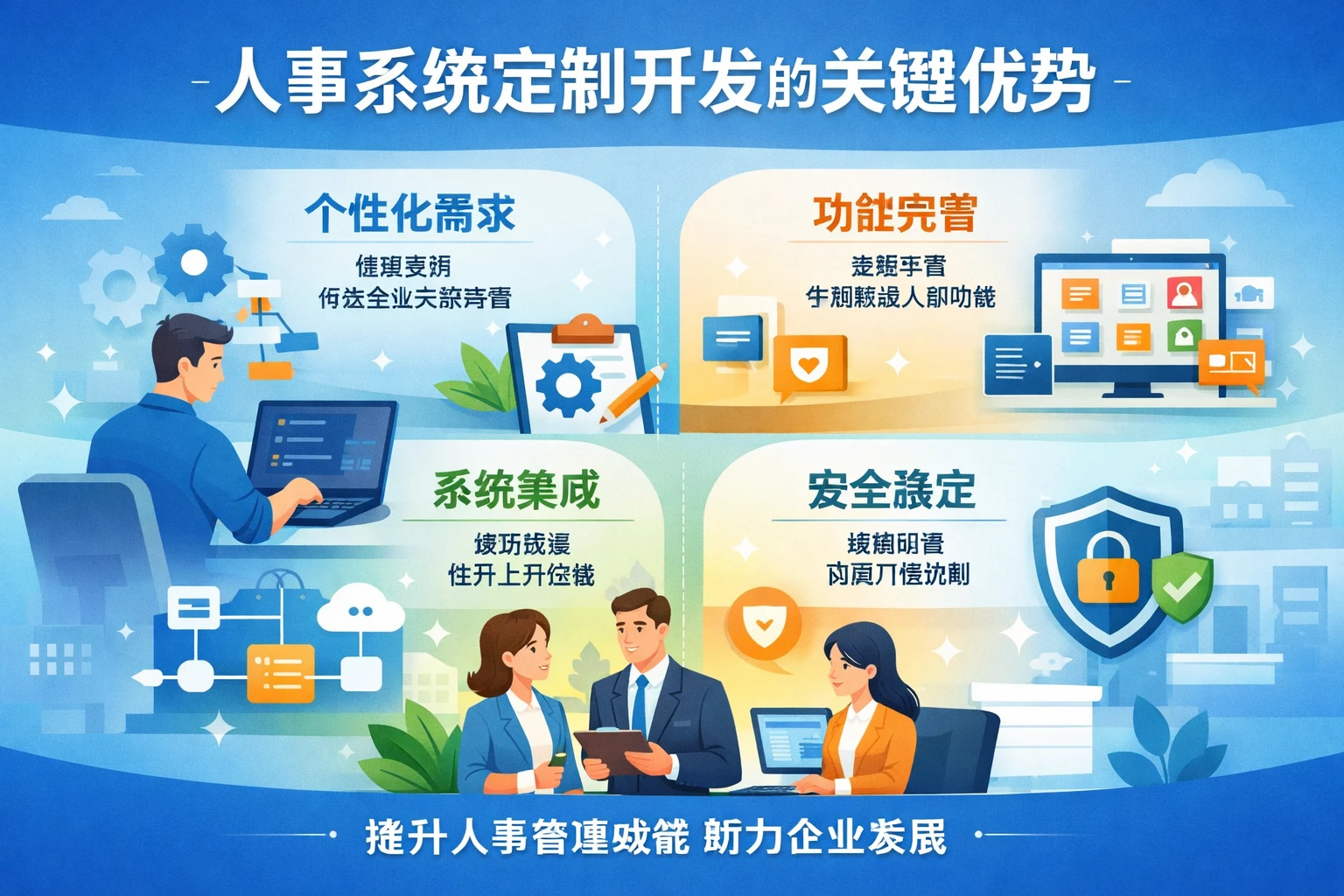 人事系统定制开发的关键优势