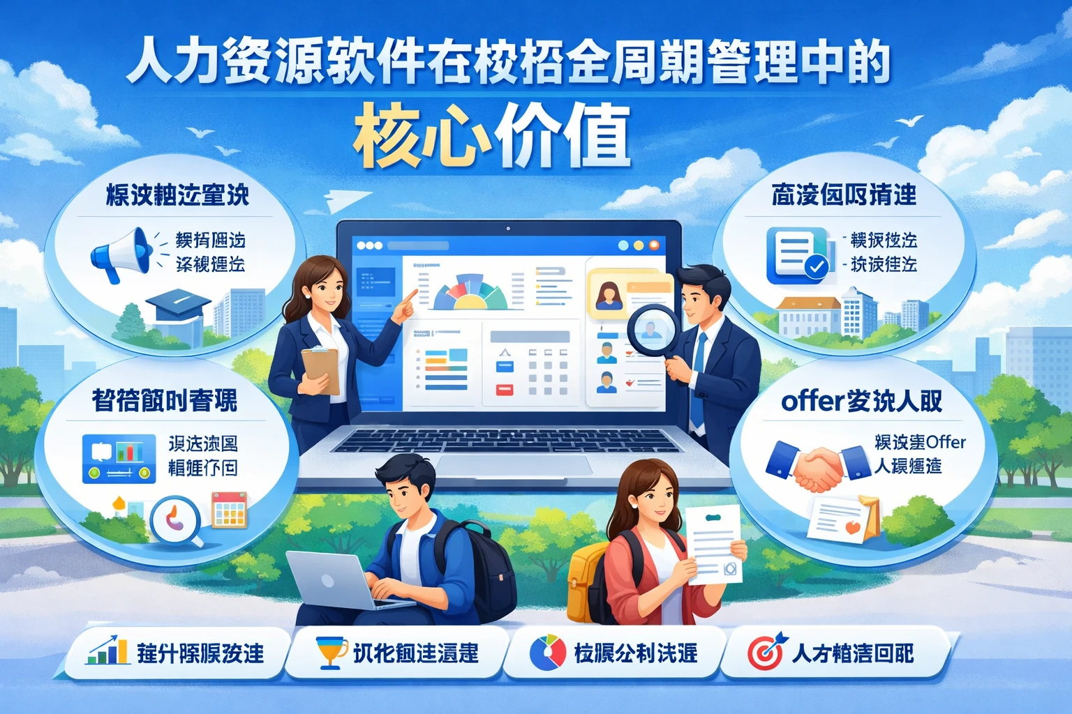人力资源软件在校招全周期管理中的核心价值