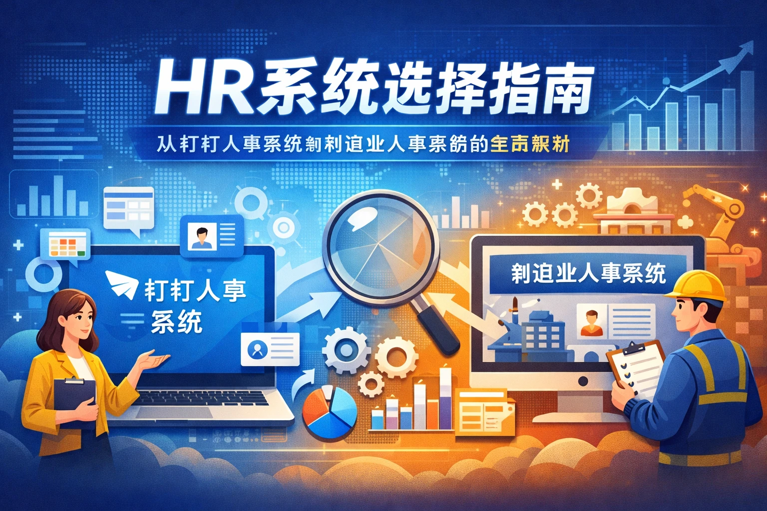 HR系统选择指南：从钉钉人事系统到制造业人事系统的全面解析