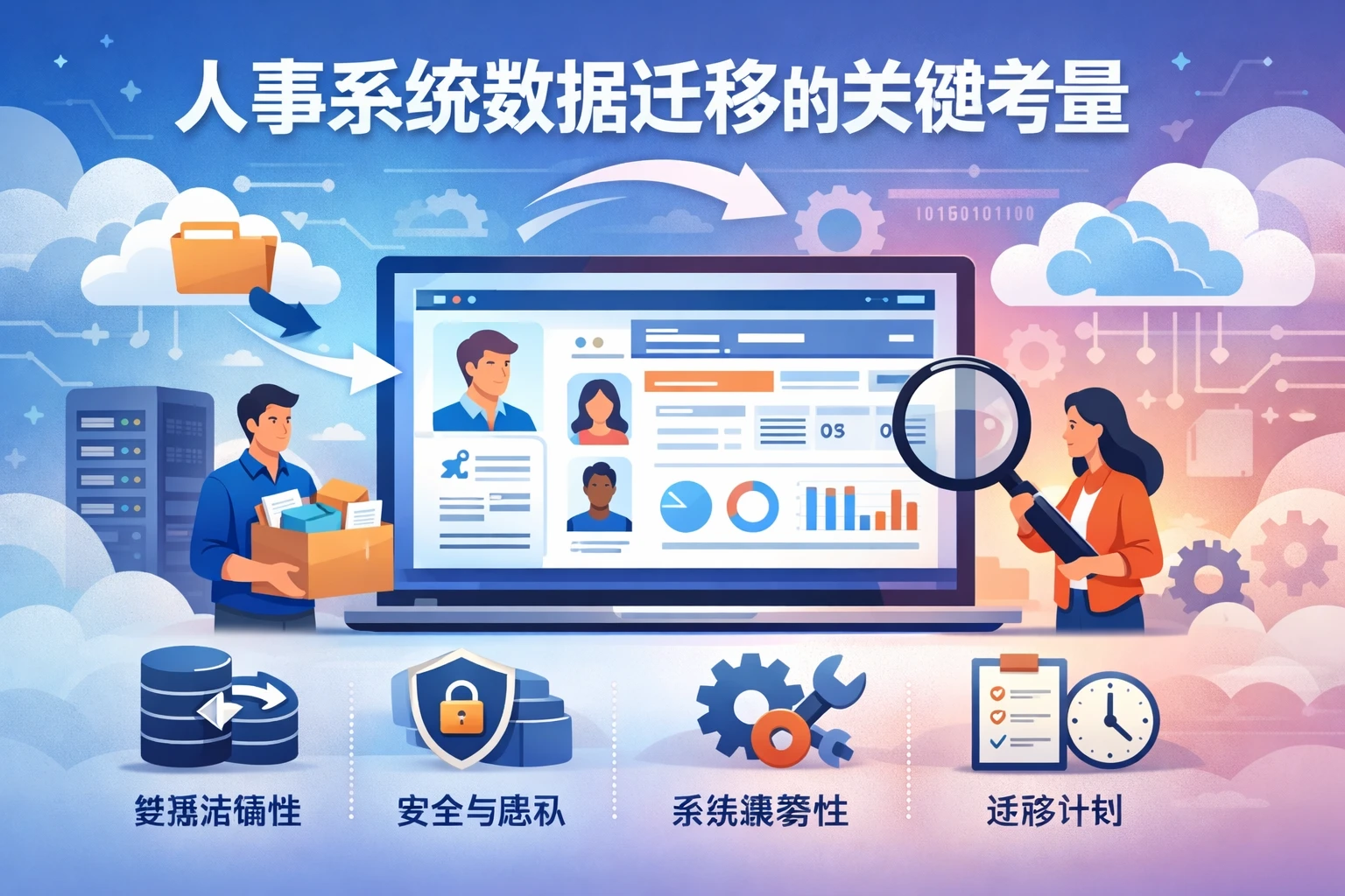 人事系统数据迁移的关键考量