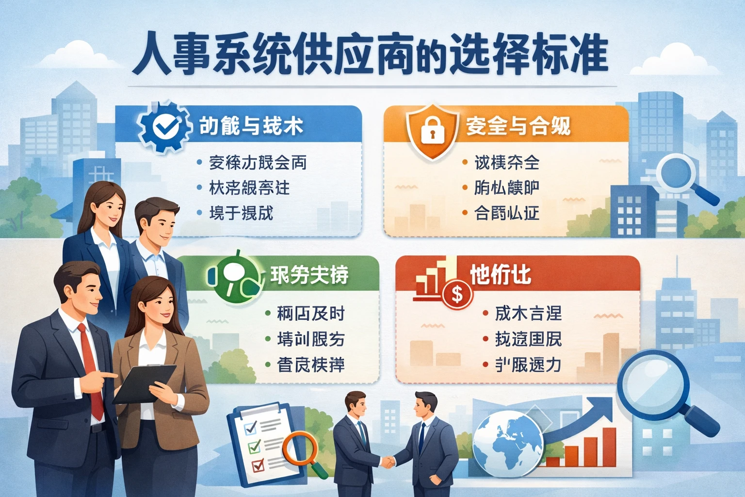 人事系统供应商的选择标准