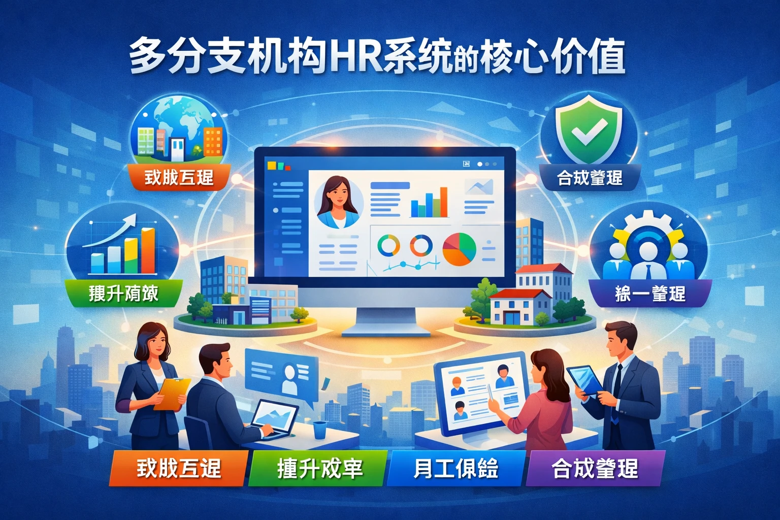 多分支机构HR系统的核心价值