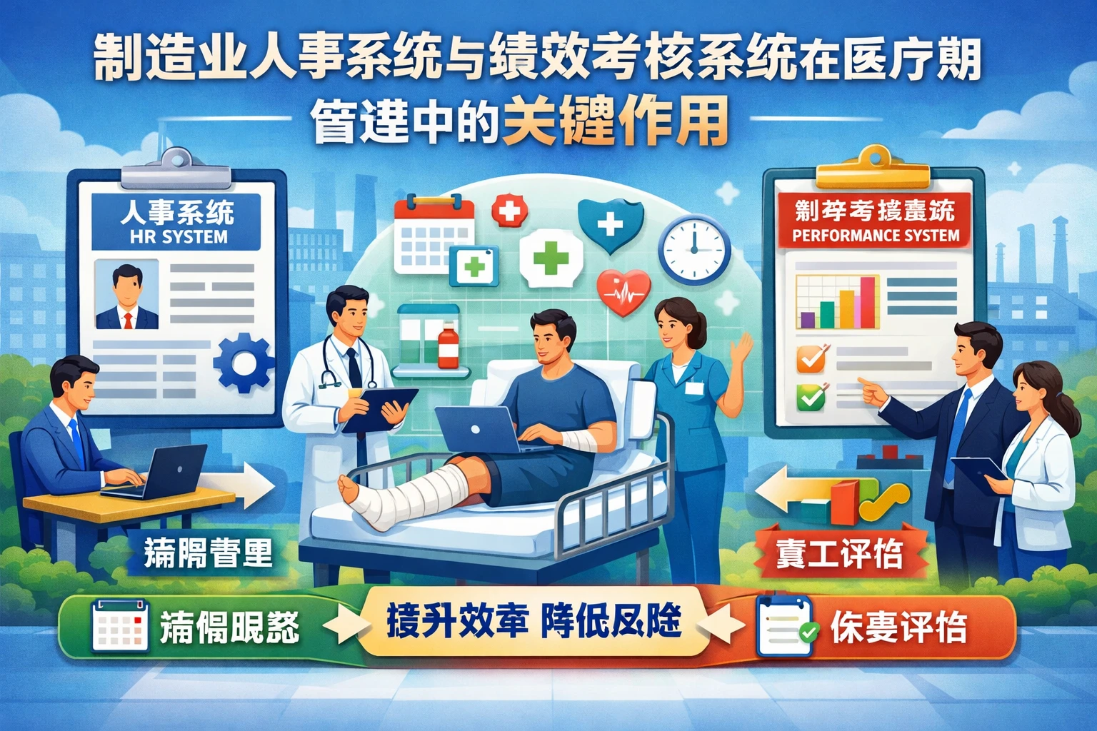 制造业人事系统与绩效考核系统在医疗期管理中的关键作用