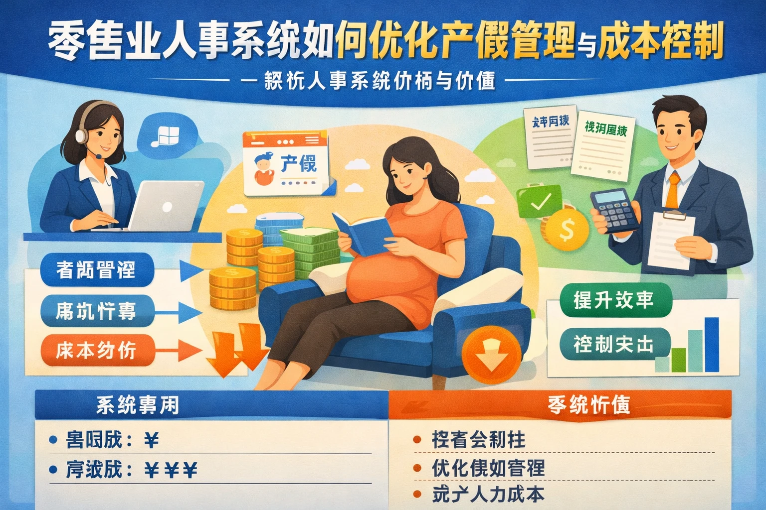零售业人事系统如何优化产假管理与成本控制——解析人事系统价格与价值