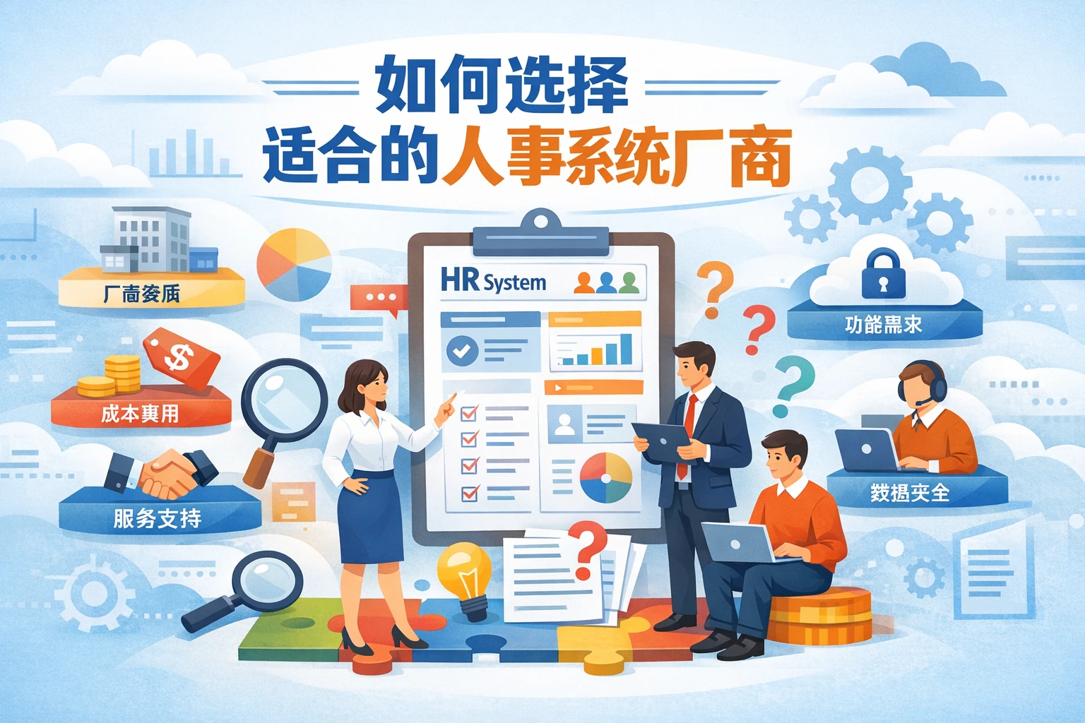 如何选择适合的人事系统厂商