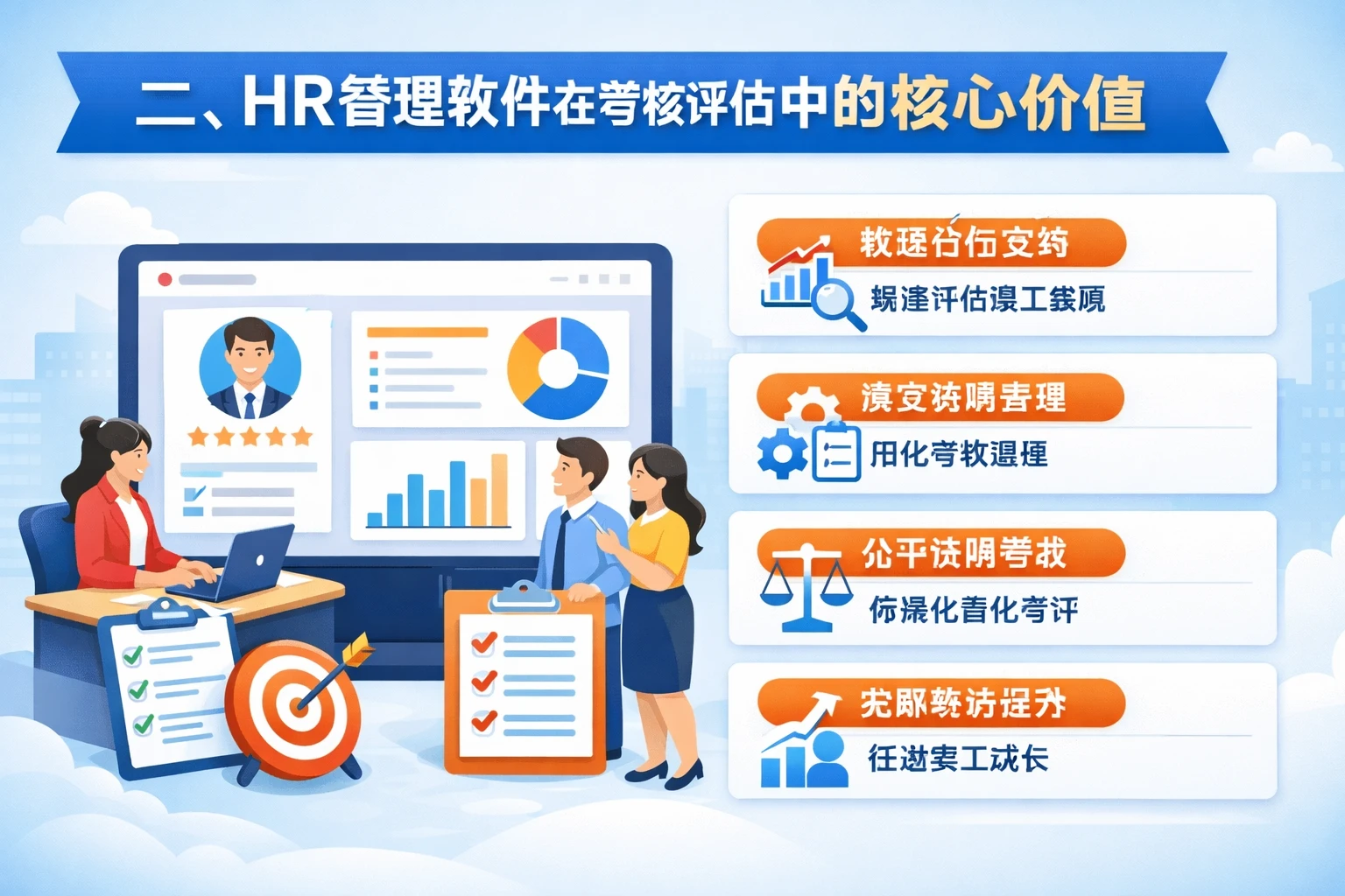 二、HR管理软件在考核评估中的核心价值