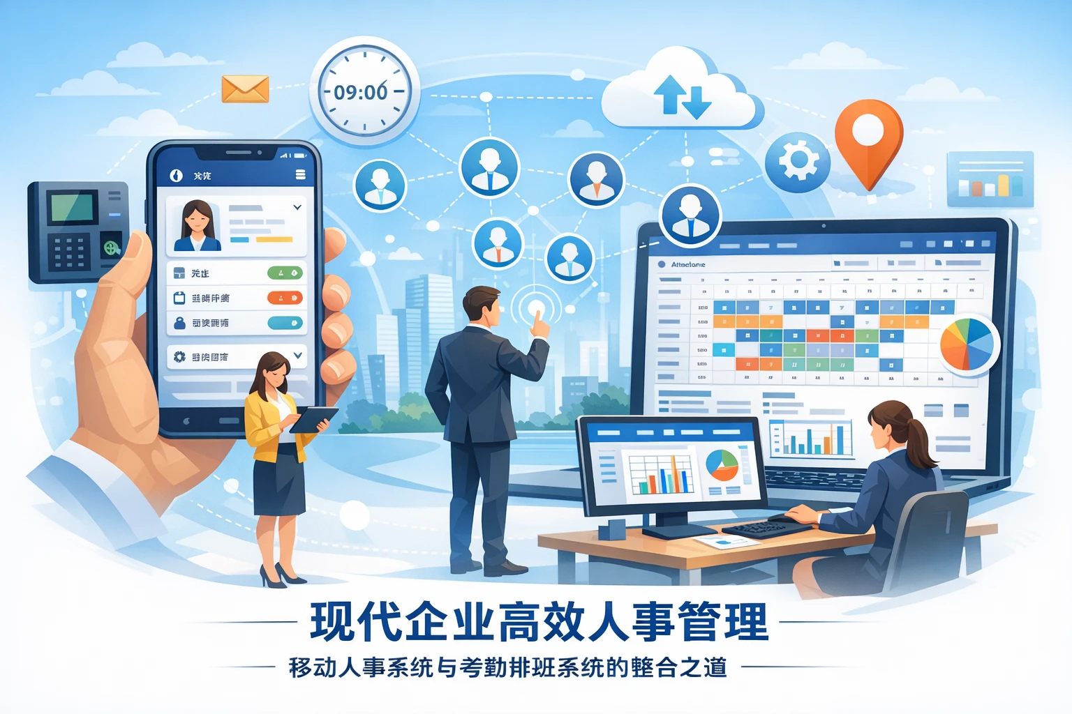 现代企业高效人事管理：移动人事系统与考勤排班系统的整合之道