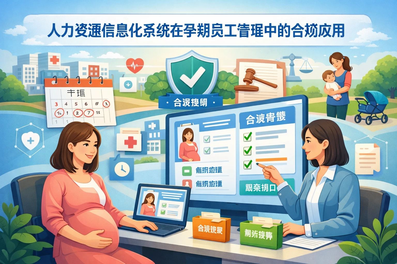 人力资源信息化系统在孕期员工管理中的合规应用