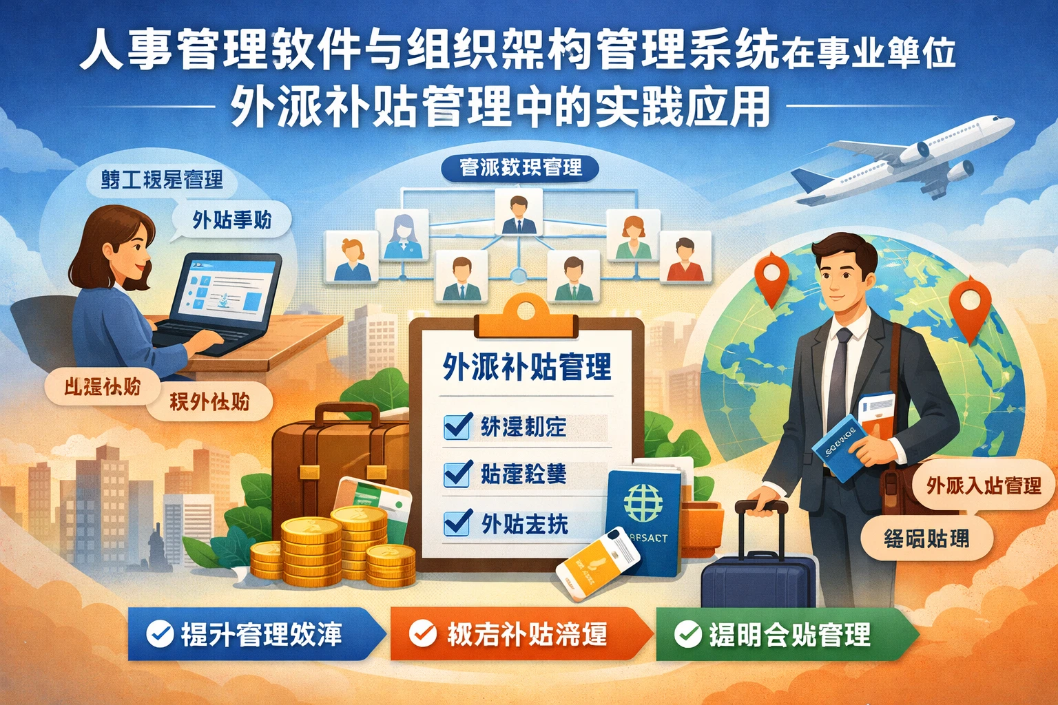 人事管理软件与组织架构管理系统在事业单位外派补贴管理中的实践应用