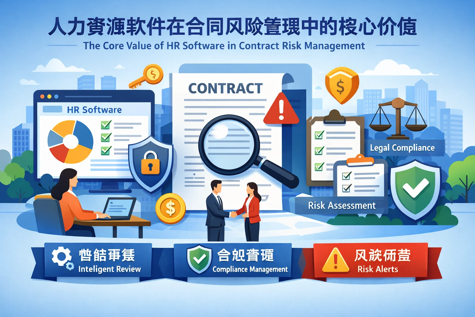 人力资源软件在合同风险管理中的核心价值