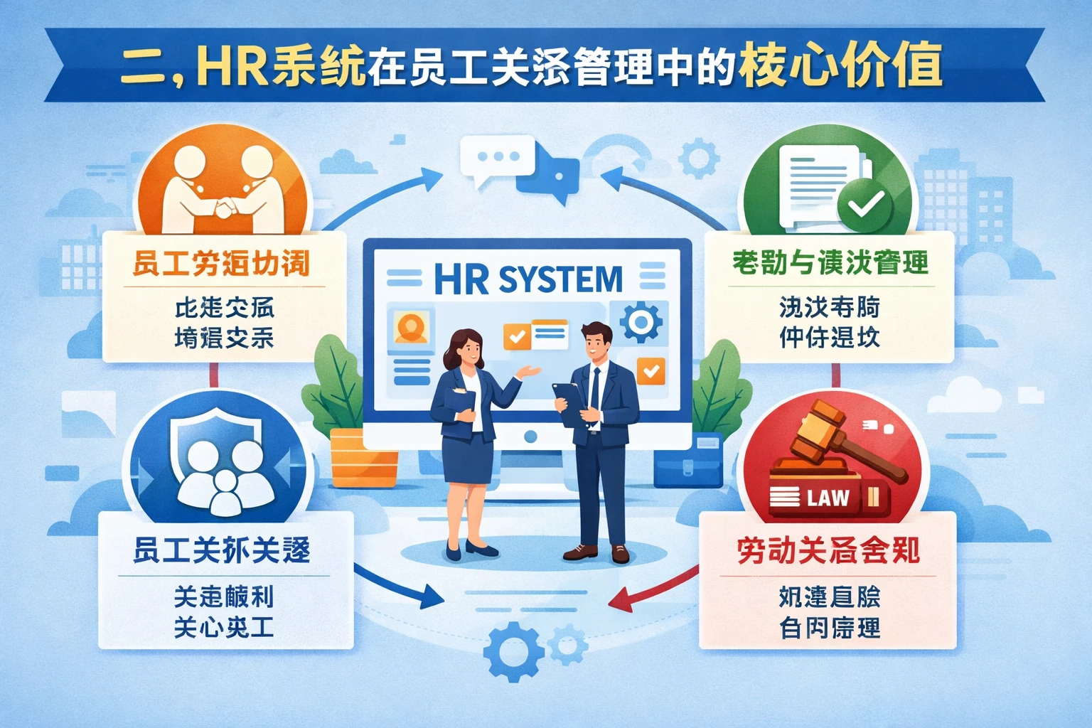 二、HR系统在员工关系管理中的核心价值