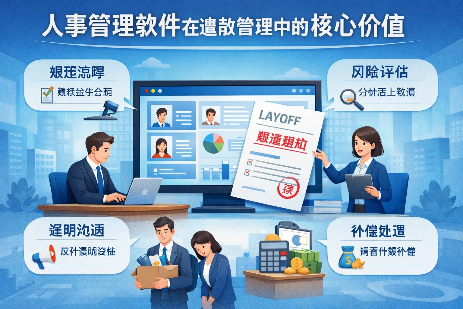 人事管理软件在遣散管理中的核心价值