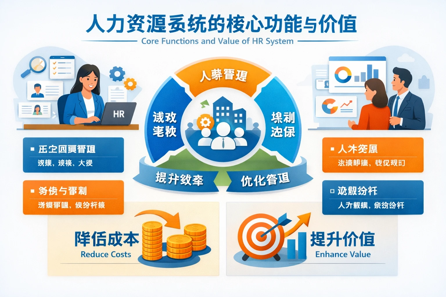人力资源系统的核心功能与价值