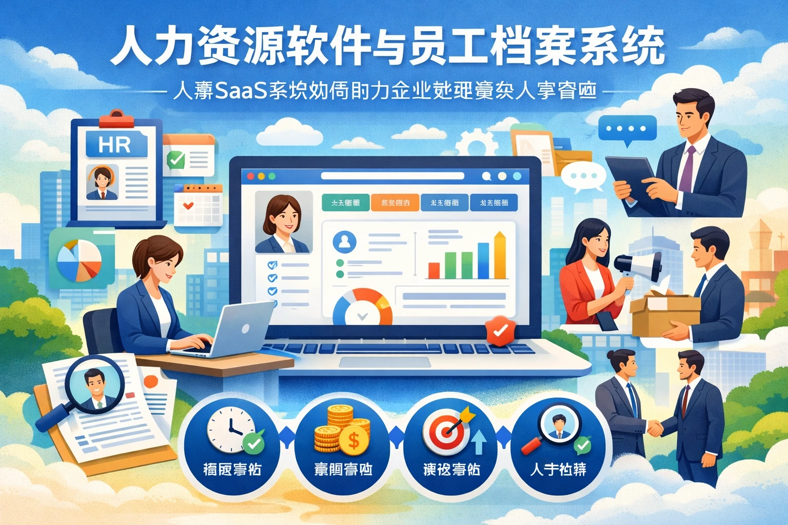 人力资源软件与员工档案系统：人事SaaS系统如何助力企业处理复杂人事管理
