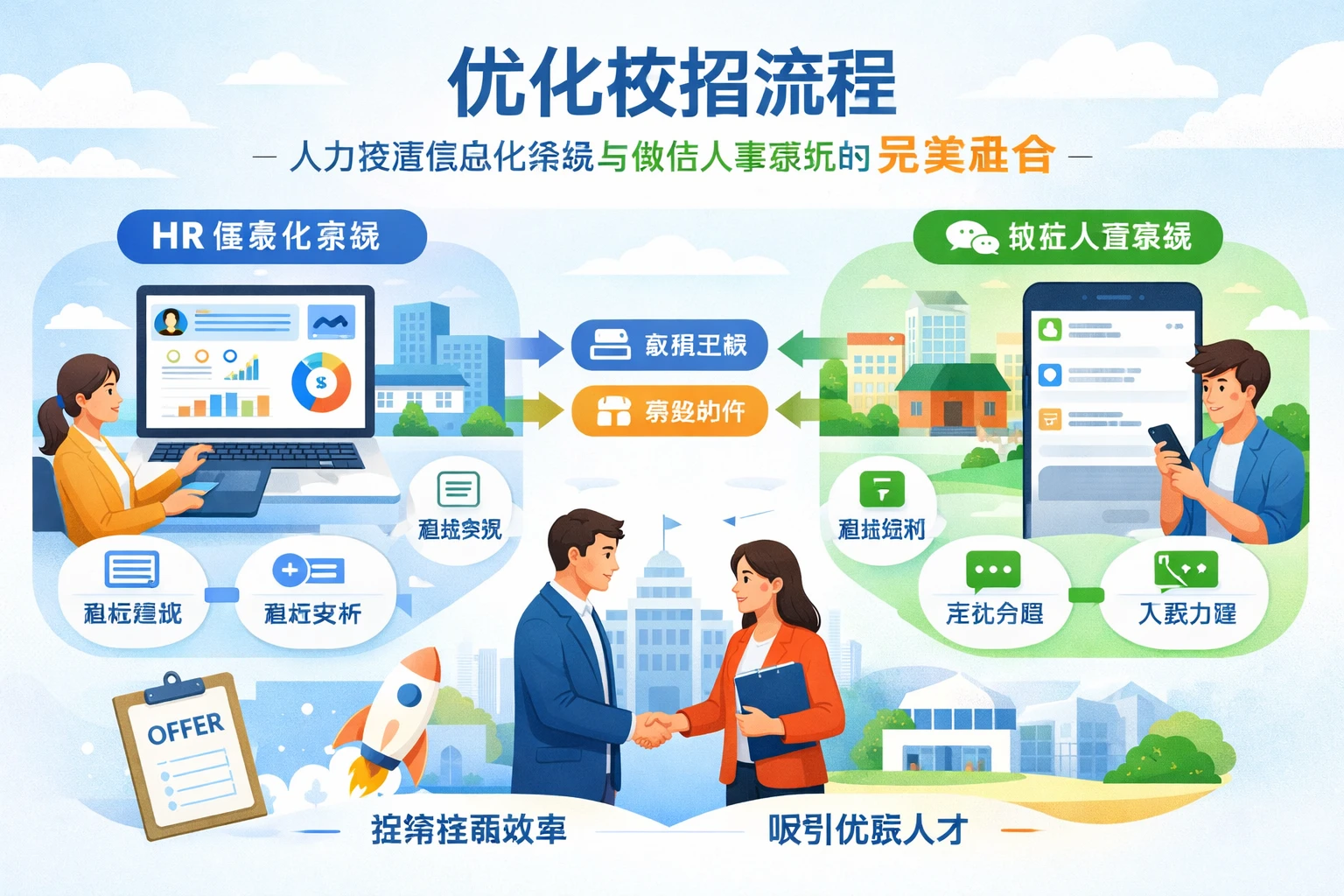 优化校招流程：人力资源信息化系统与微信人事系统的完美融合