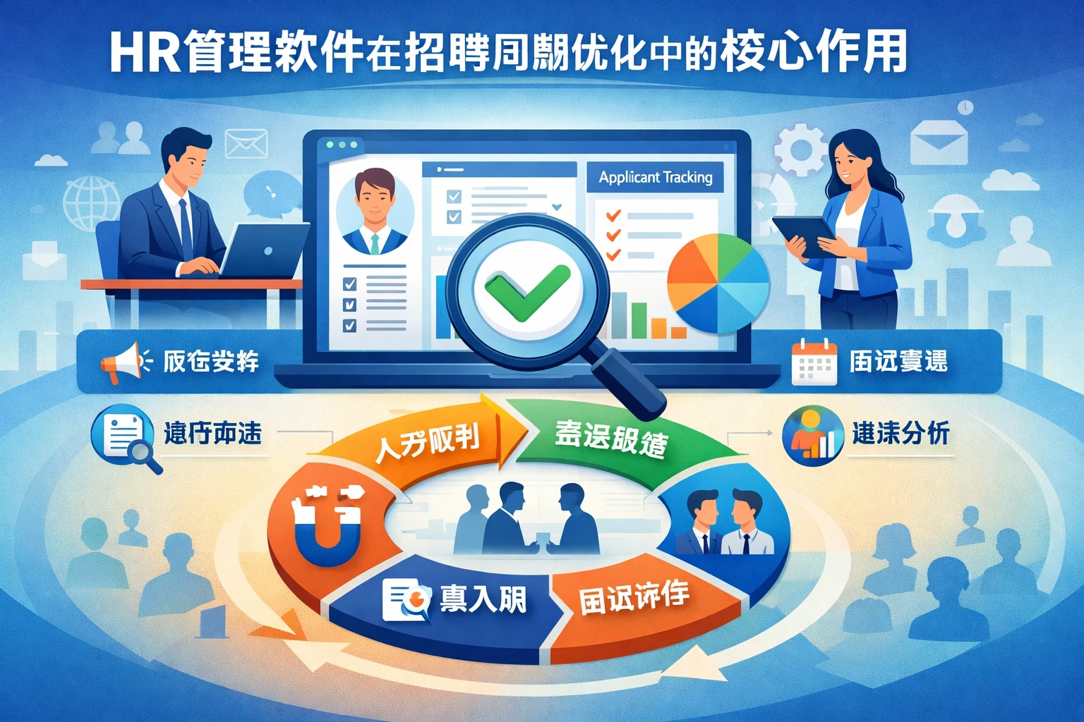 HR管理软件在招聘周期优化中的核心作用