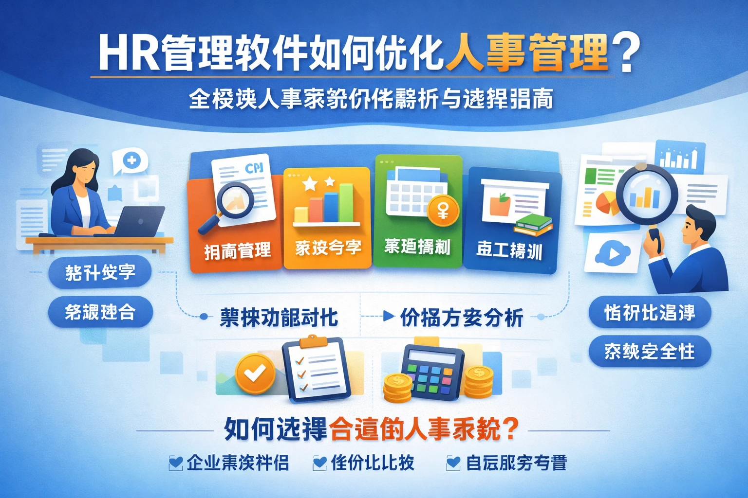 HR管理软件如何优化人事管理？全模块人事系统价格解析与选择指南