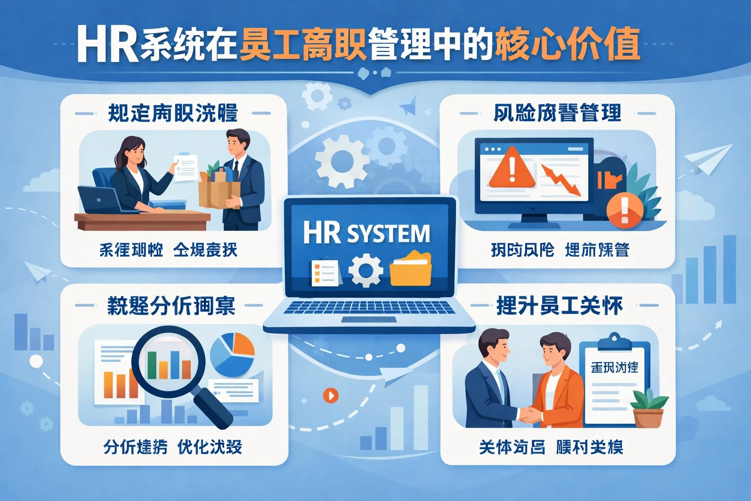 HR系统在员工离职管理中的核心价值