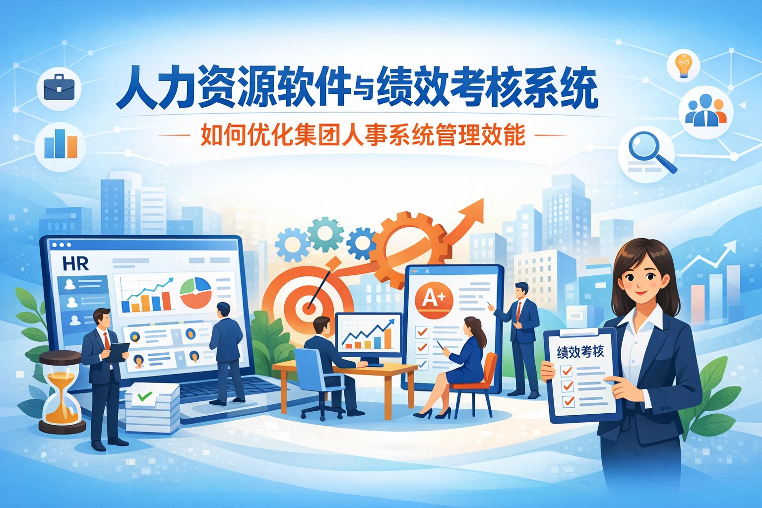 人力资源软件与绩效考核系统如何优化集团人事系统管理效能