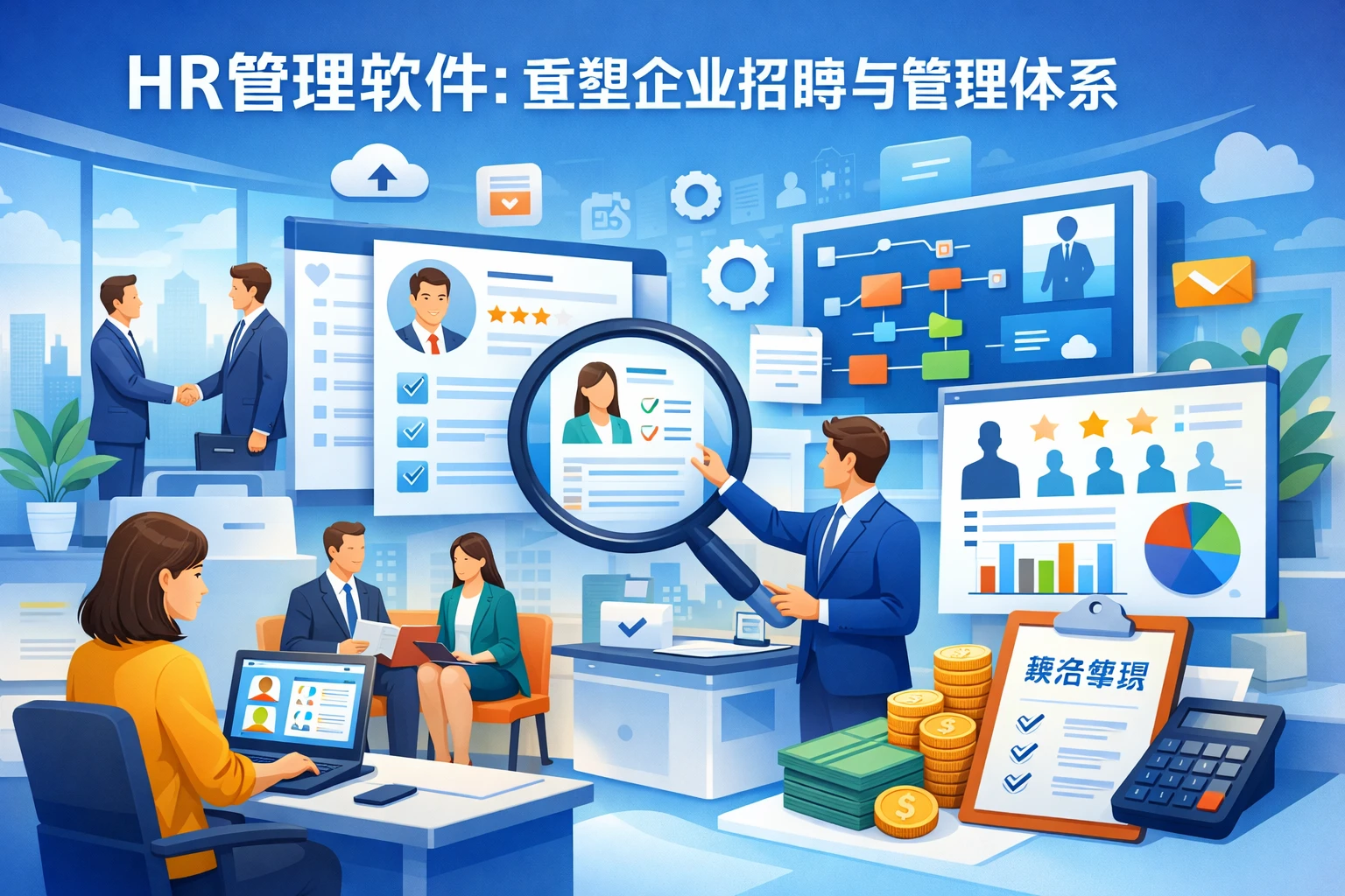 HR管理软件:重塑企业招聘与管理体系
