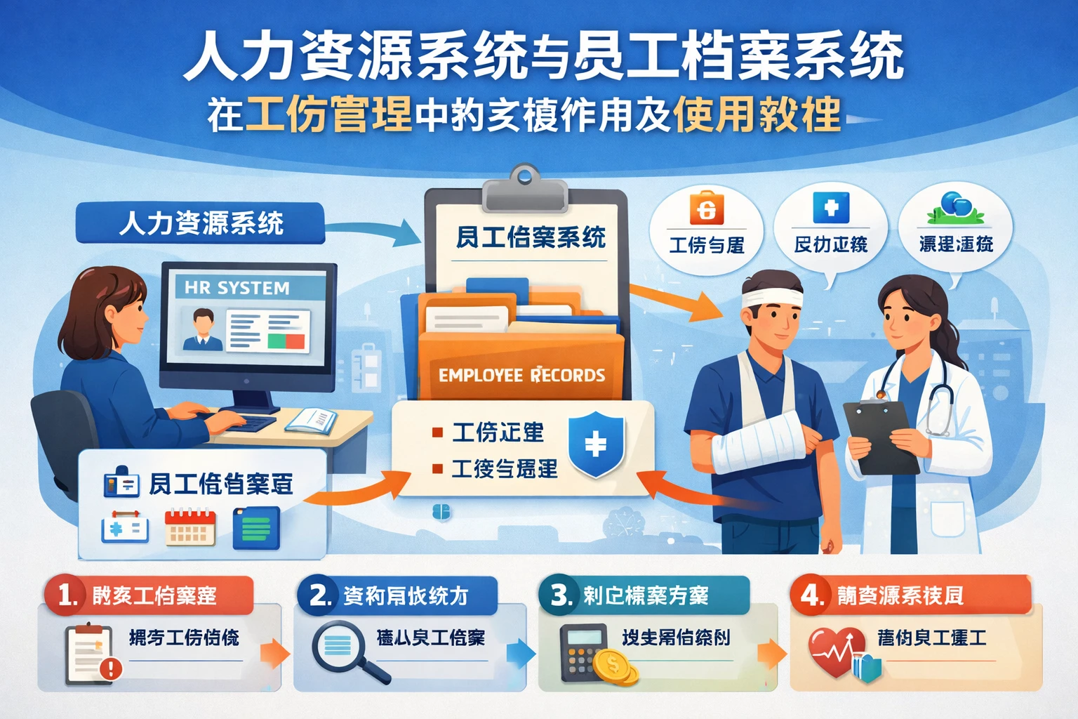 人力资源系统与员工档案系统在工伤管理中的关键作用及使用教程