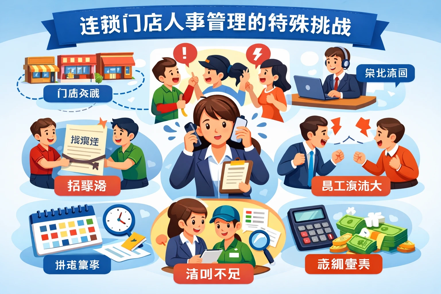 连锁门店人事管理的特殊挑战