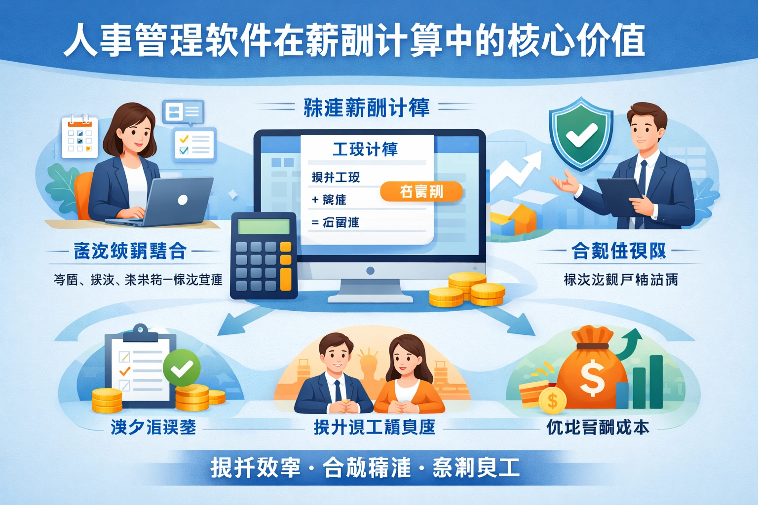 人事管理软件在薪酬计算中的核心价值
