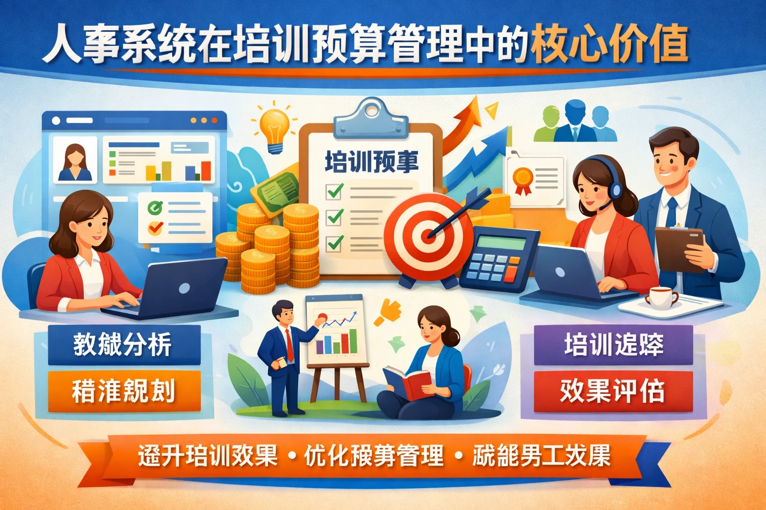 人事系统在培训预算管理中的核心价值