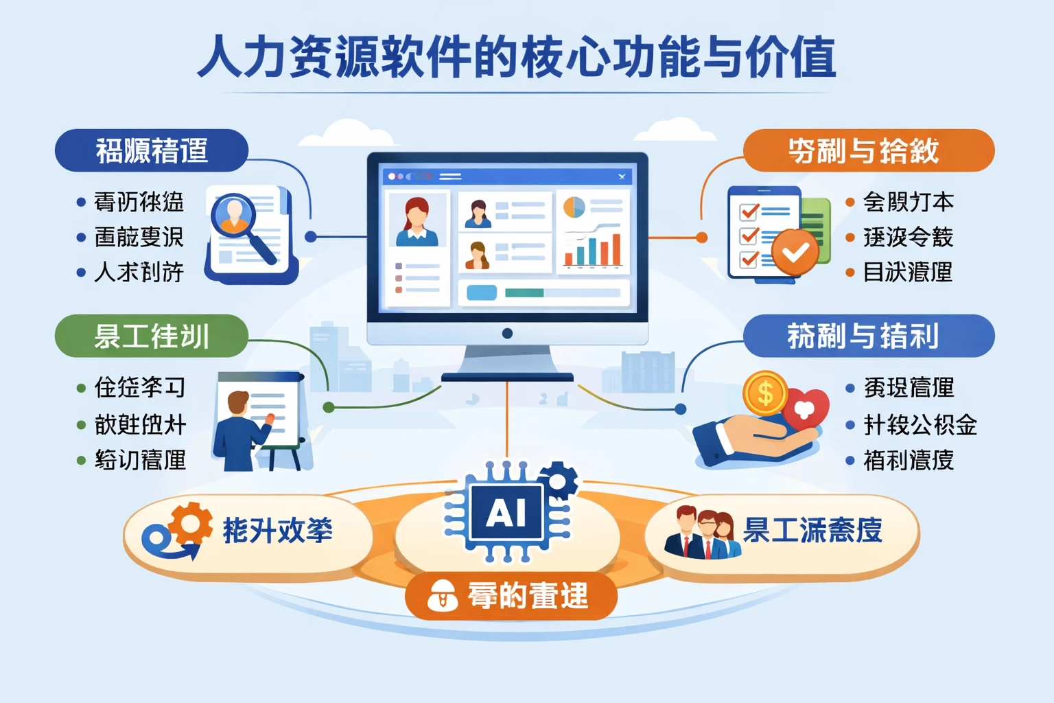 人力资源软件的核心功能与价值