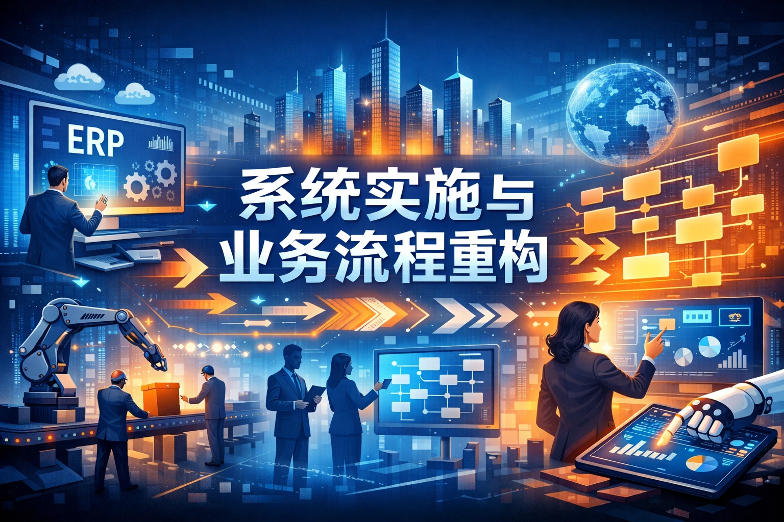 系统实施与业务流程重构