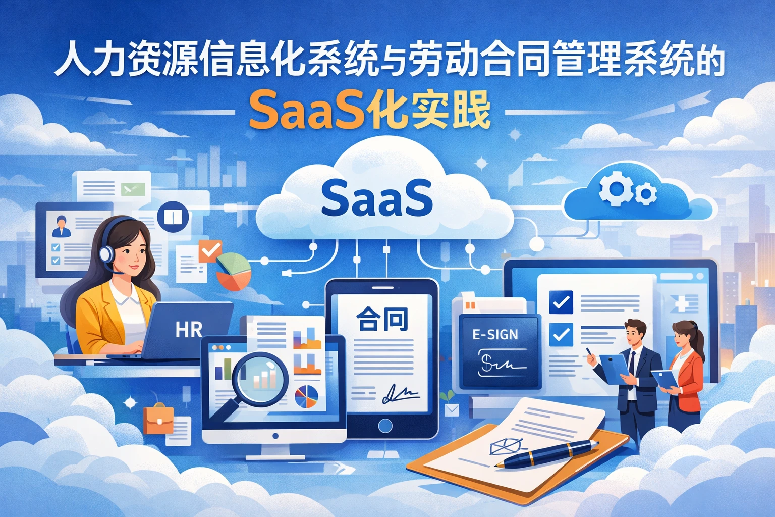 人力资源信息化系统与劳动合同管理系统的SaaS化实践