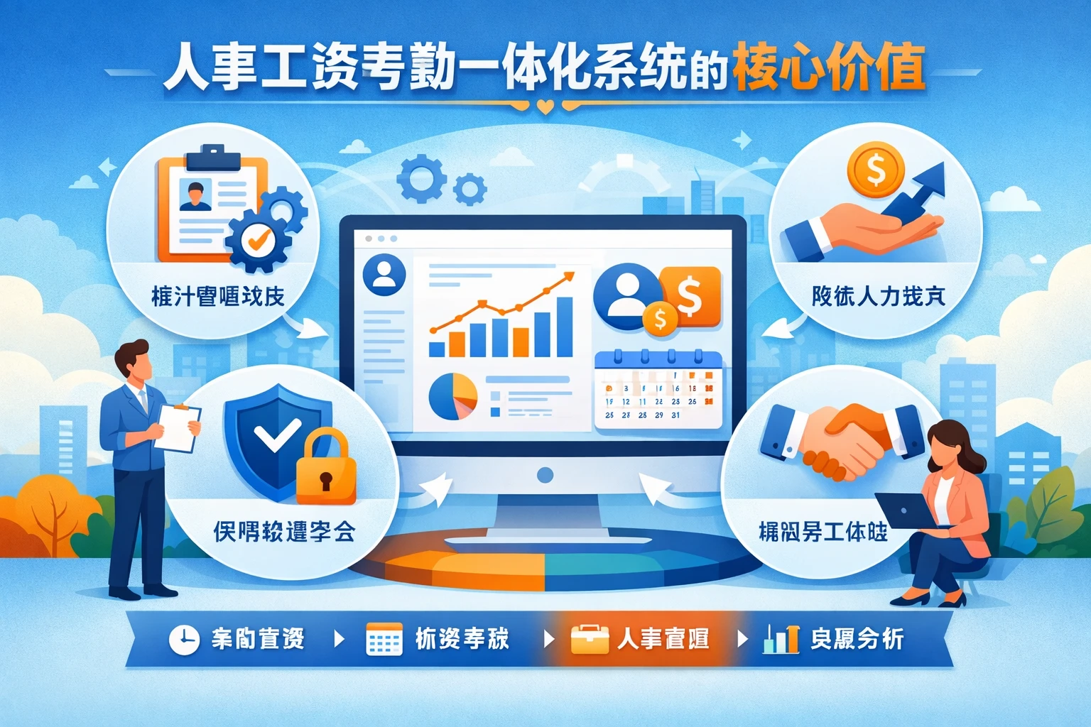 人事工资考勤一体化系统的核心价值