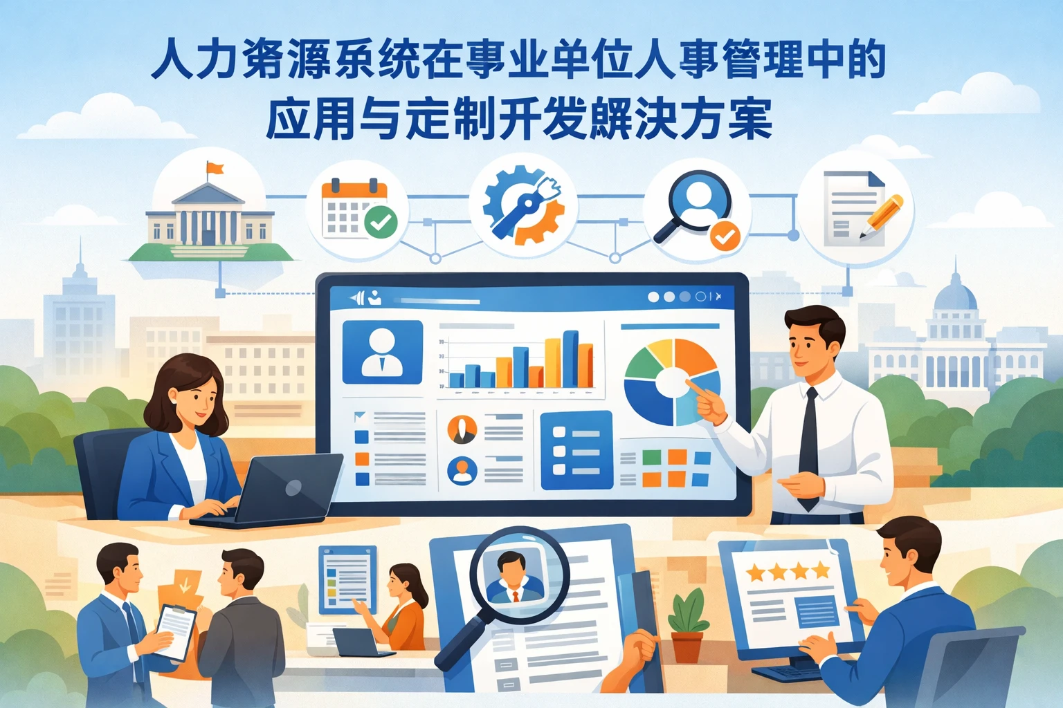 人力资源系统在事业单位人事管理中的应用与定制开发解决方案