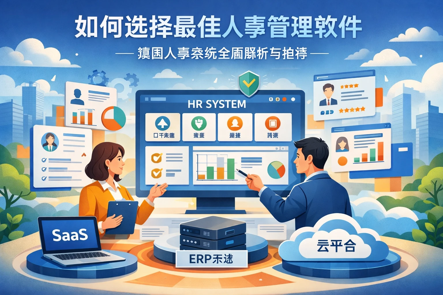 如何选择最佳人事管理软件——集团人事系统全面解析与推荐