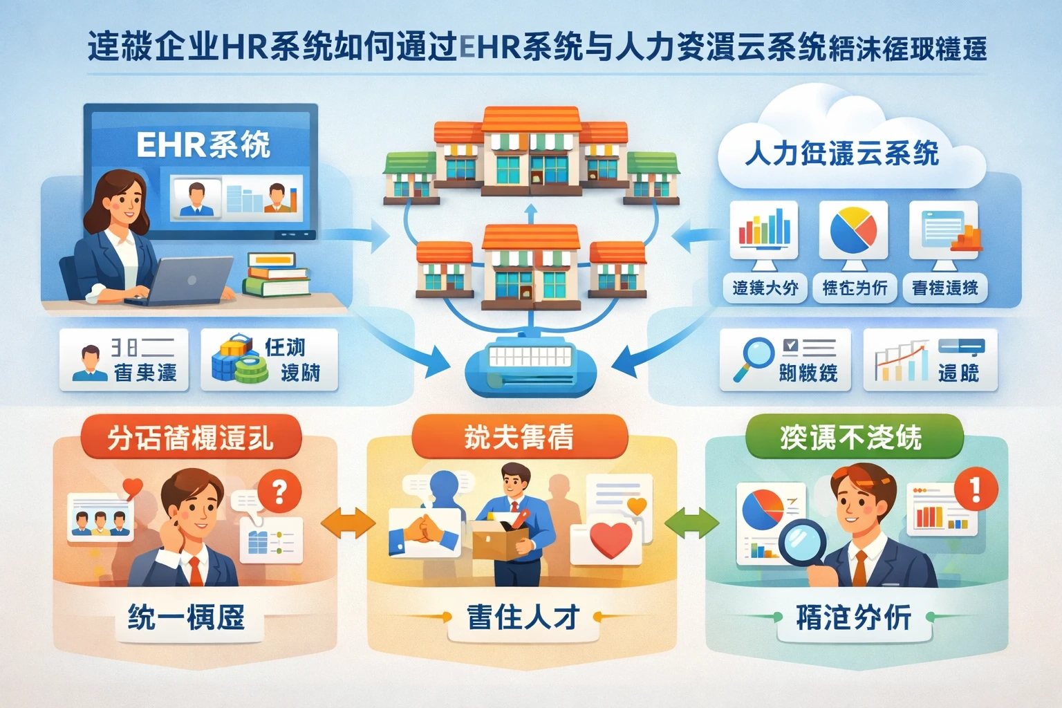 连锁企业HR系统如何通过ehr系统与人力资源云系统解决管理难题