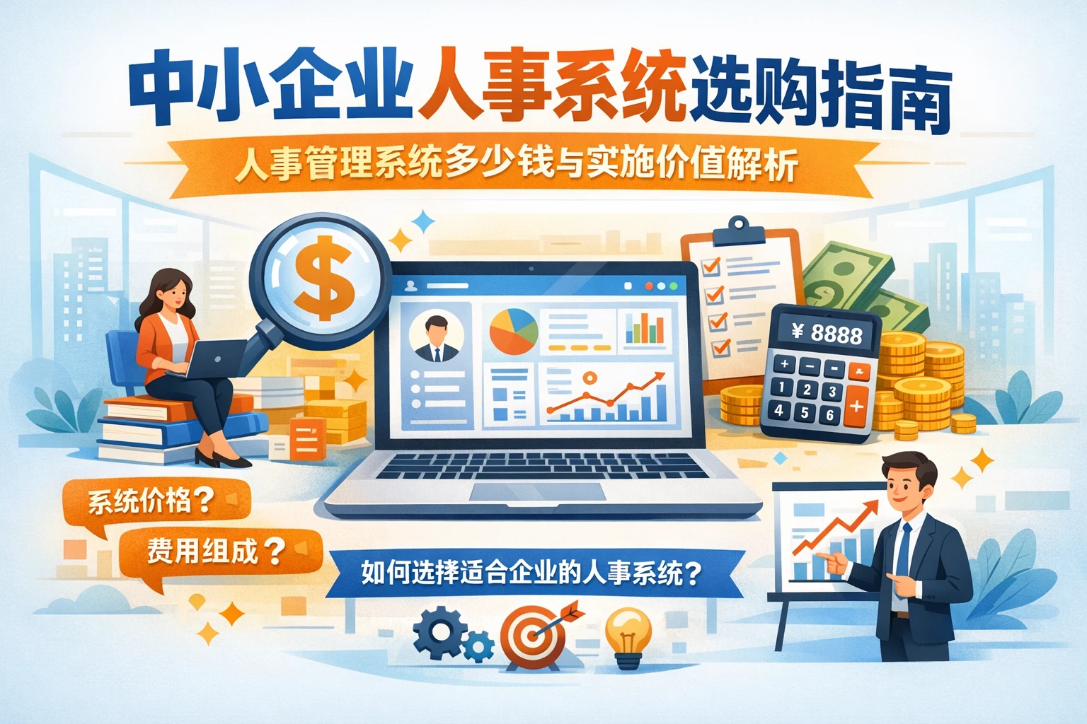 中小企业人事系统选购指南：人事管理系统多少钱与实施价值解析