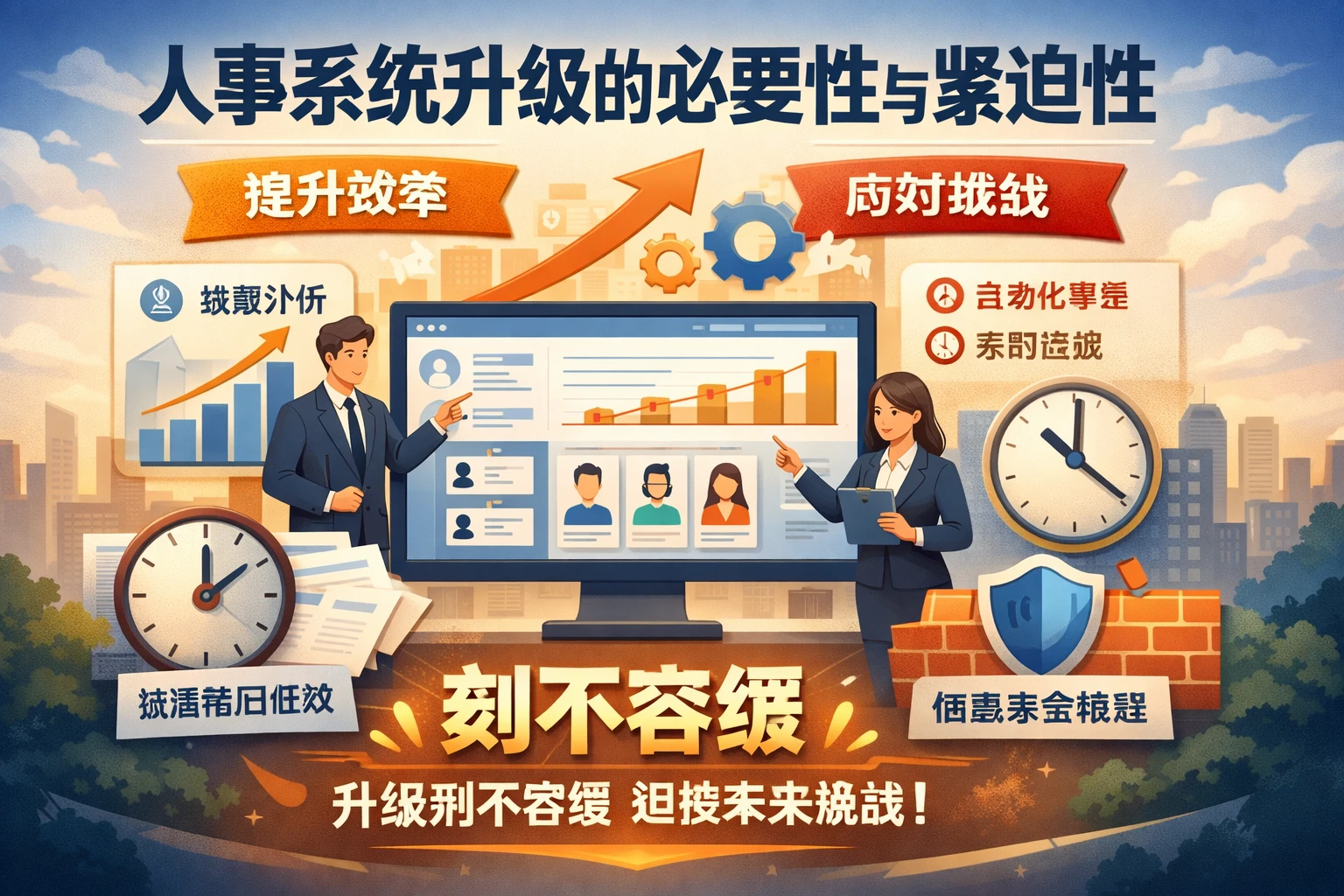 人事系统升级的必要性与紧迫性