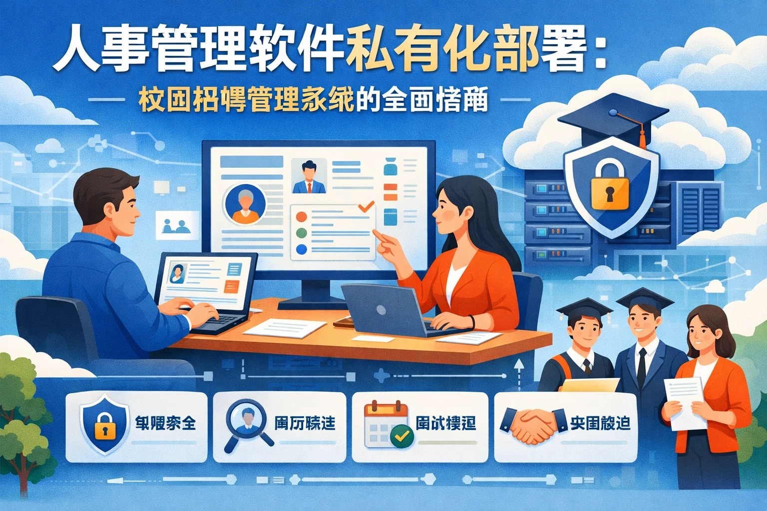 人事管理软件私有化部署：校园招聘管理系统的全面指南