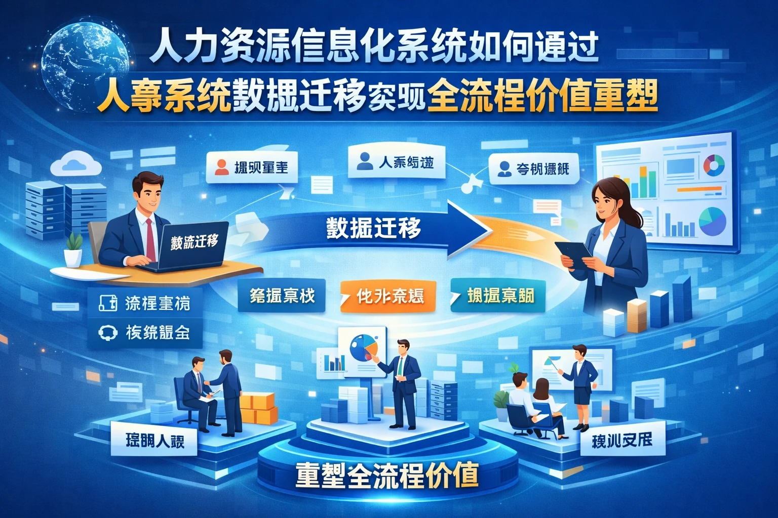 人力资源信息化系统如何通过人事系统数据迁移实现全流程价值重塑