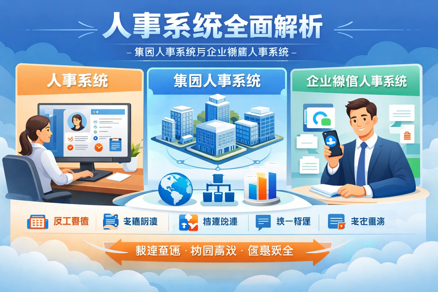 人事系统、集团人事系统与企业微信人事系统的全面解析