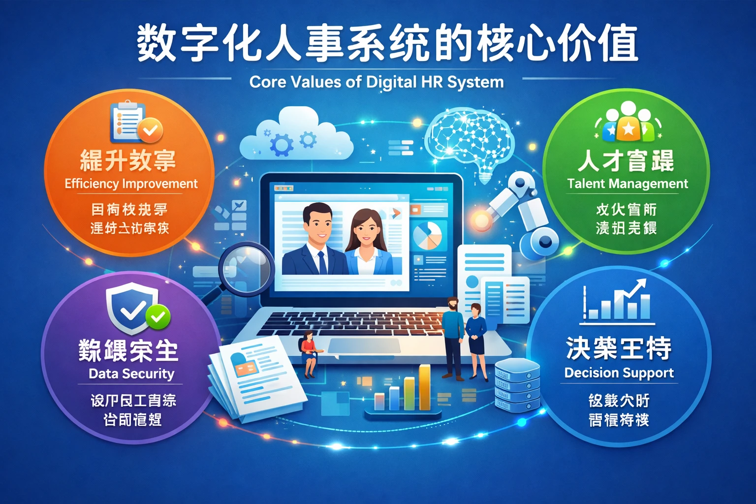 数字化人事系统的核心价值