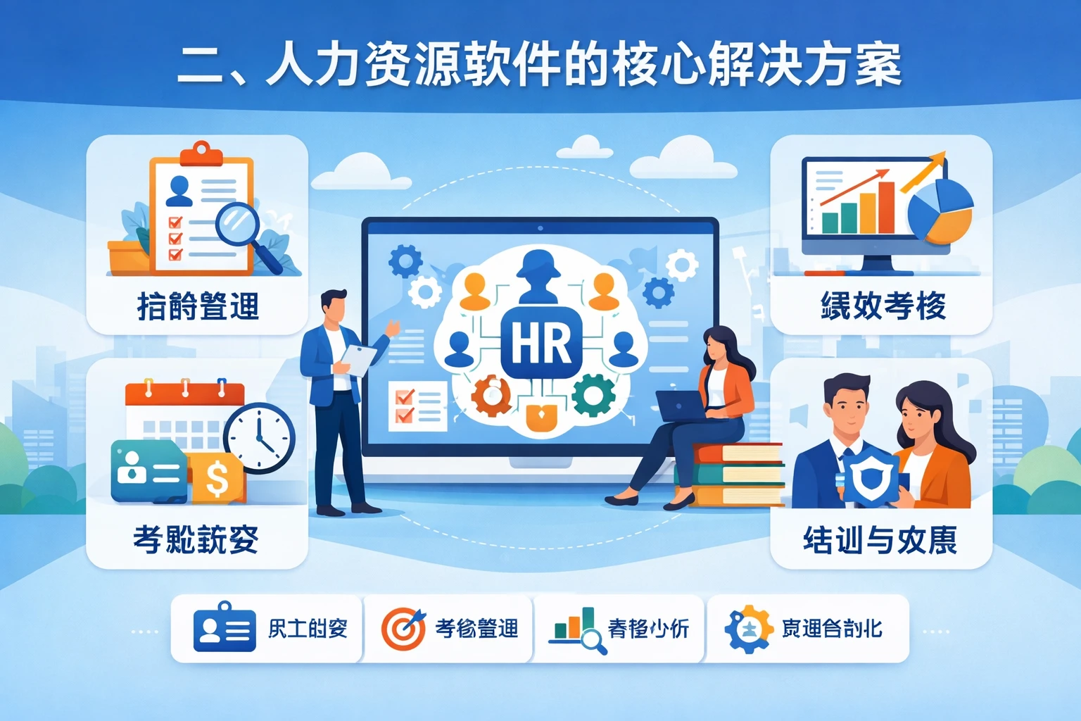 二、人力资源软件的核心解决方案