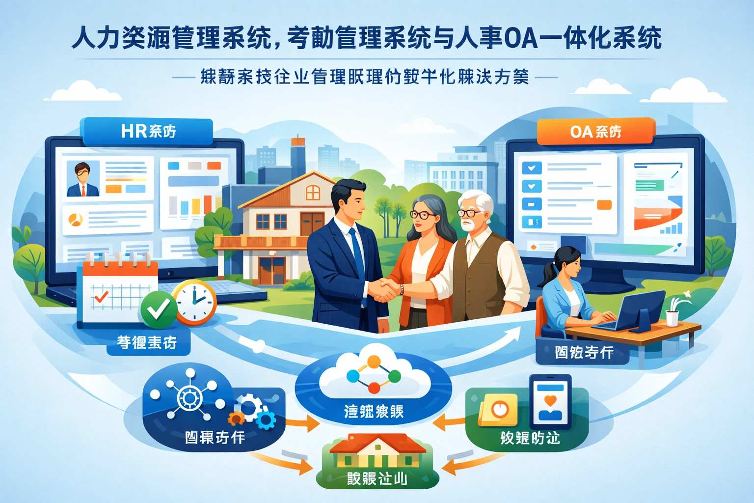 人力资源管理系统、考勤管理系统与人事OA一体化系统:破解家族企业管理困境的数字化解决方案