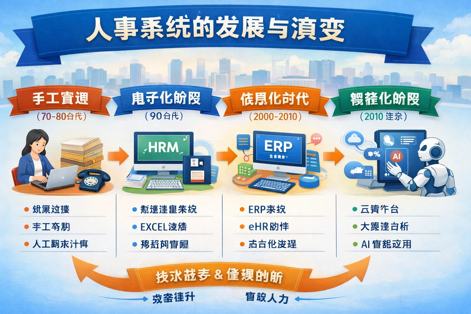 人事系统的发展与演变